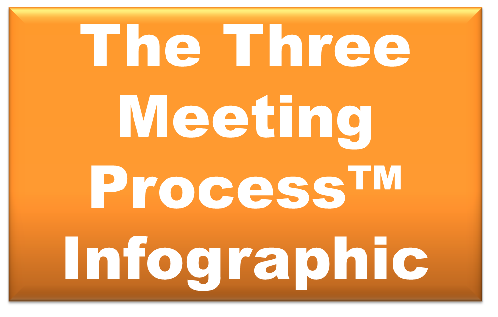 The Three Meeting Process Infographic (January 2016's Academy)